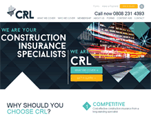 Tablet Screenshot of c-r-l.com
